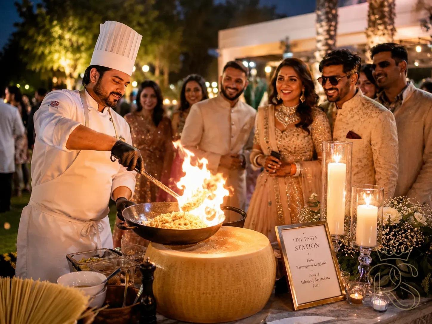 Live Food Stations